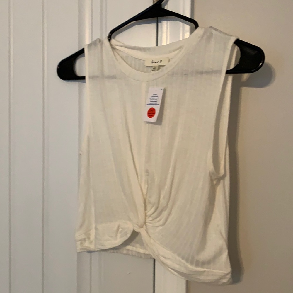 Cream/off white crop top